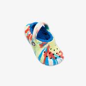 Crocs Classic Lined Marbled Pelüş Çocuk Renkli Terlik