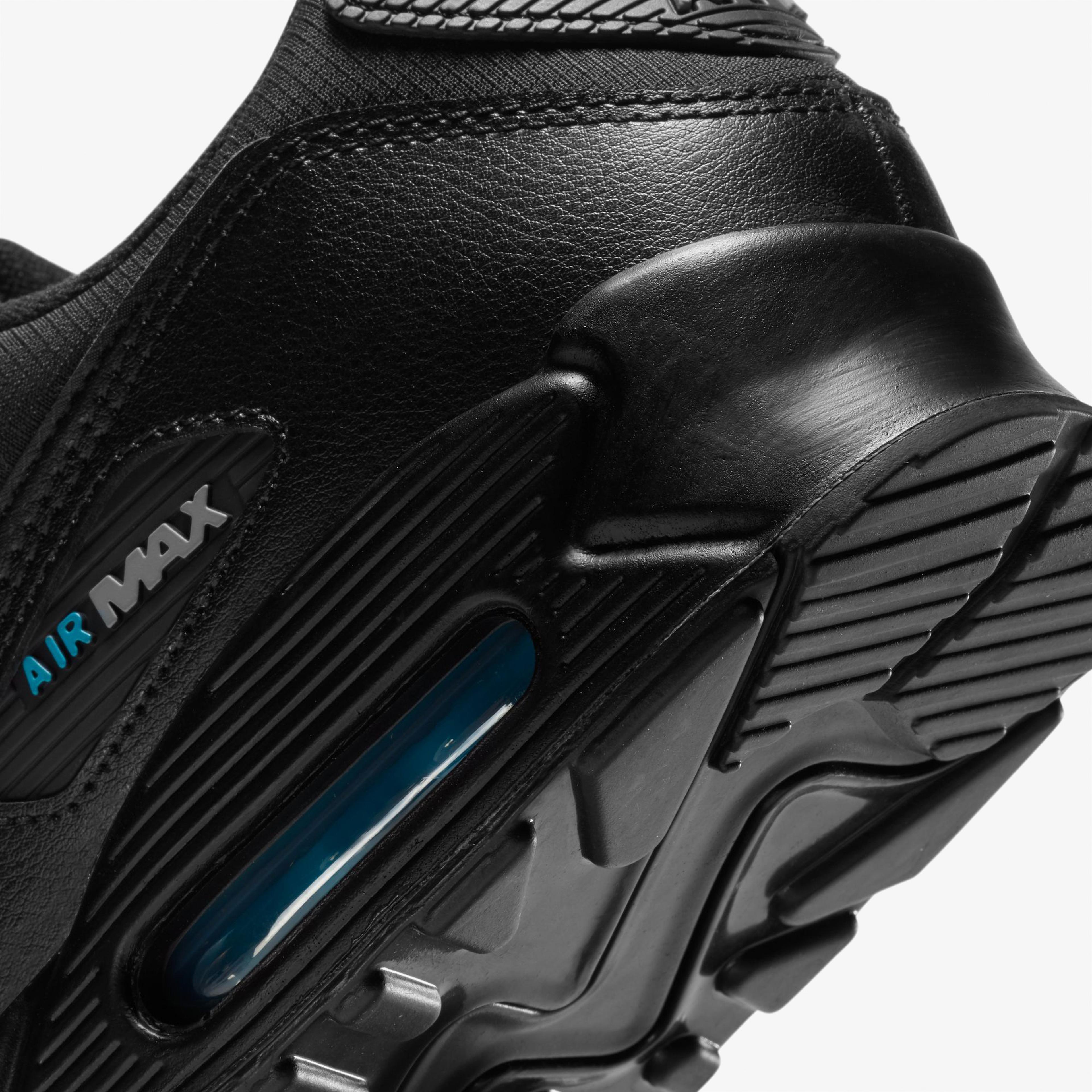 Nike Air Max 90 Erkek Siyah Spor Ayakkabı