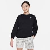 Nike Sportswear Club Fleece Older Çocuk Siyah Sweatshirt