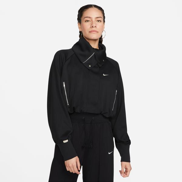 Nike Sportswear Collection Crop Kadın Siyah Ceket_1