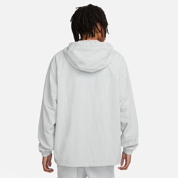 Nike Club Woven Full Zip Erkek Gri Ceket_2