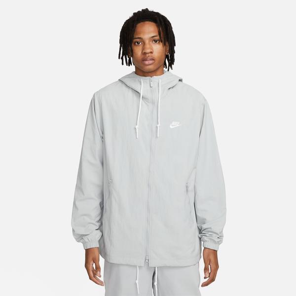 Nike Club Woven Full Zip Erkek Gri Ceket_1