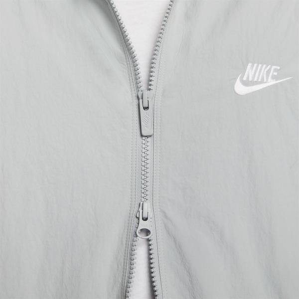 Nike Club Woven Full Zip Erkek Gri Ceket_6