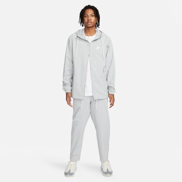 Nike Club Woven Full Zip Erkek Gri Ceket