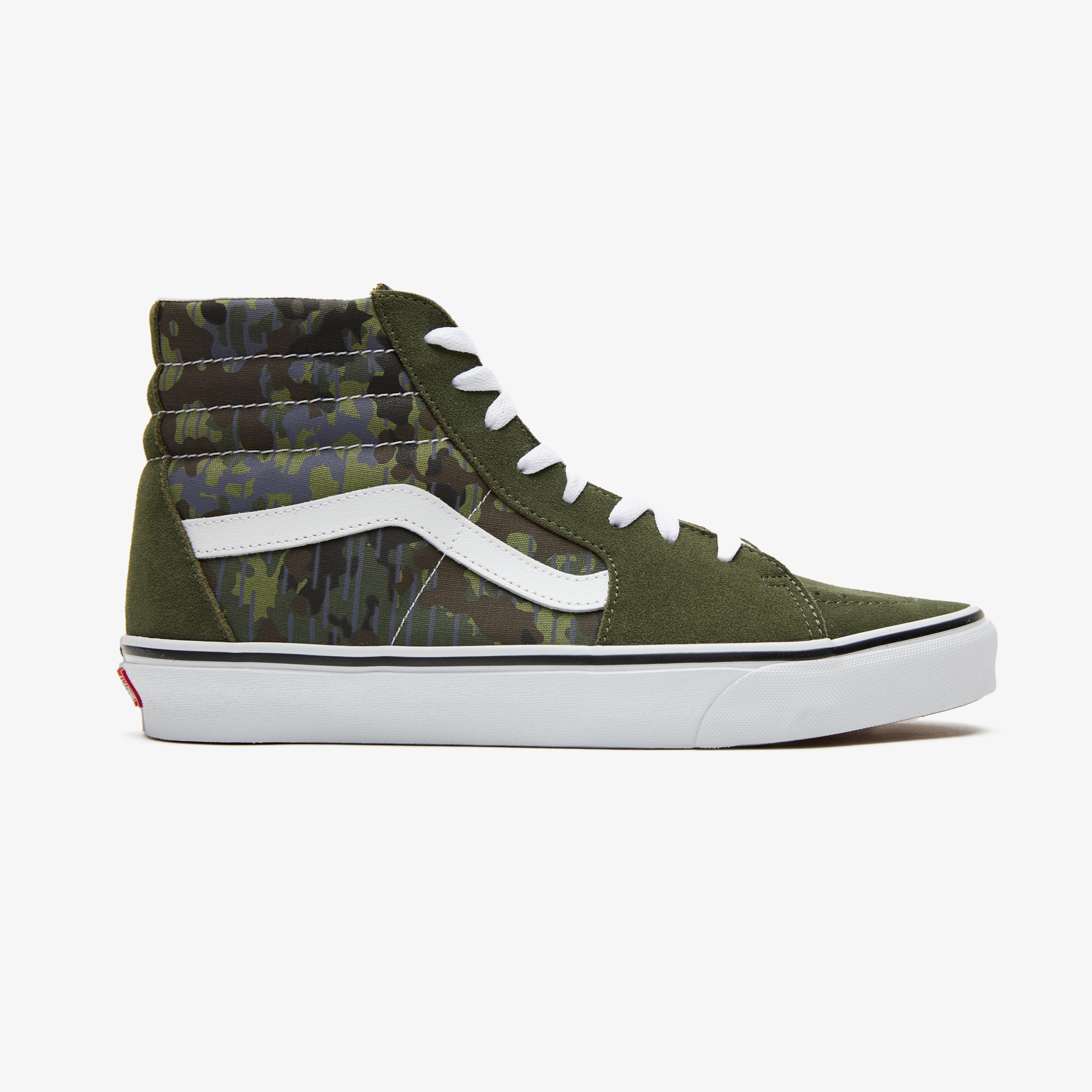 Vans Sk8-Hi Erkek Yeşil Sneaker