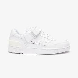 Lacoste T-Clip Velcro Leather Kadın Beyaz Sneaker