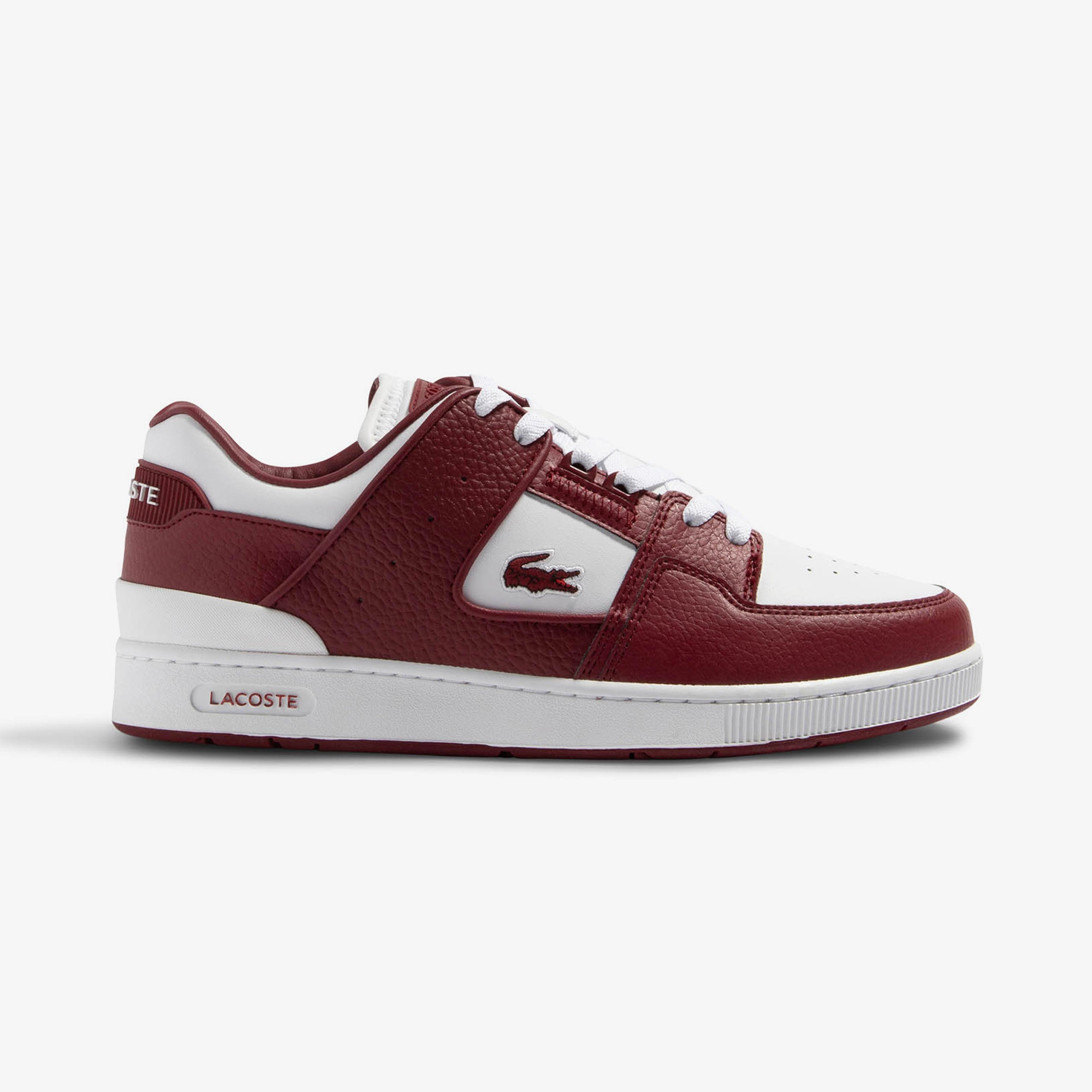 Lacoste Court Cage Erkek Bordo Sneaker