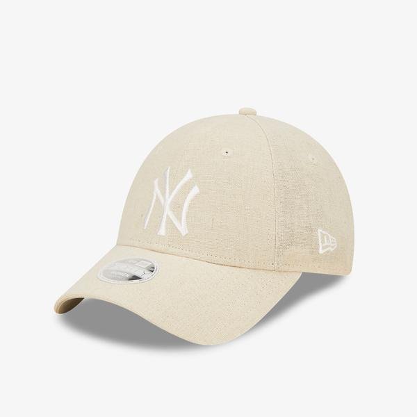 New Era New York Yankees 9Forty Unisex Bej Şapka_0