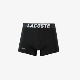 Lacoste Classic Erkek Baskılı 3'lü Renkli Boxer
