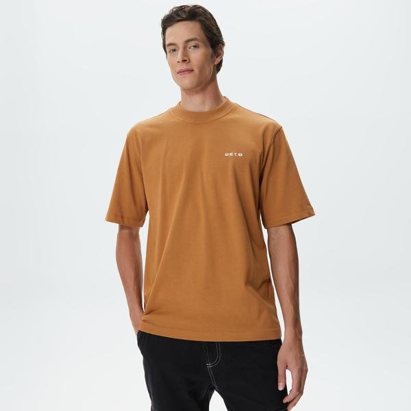 United Classic Erkek Kahverengi T-Shirt