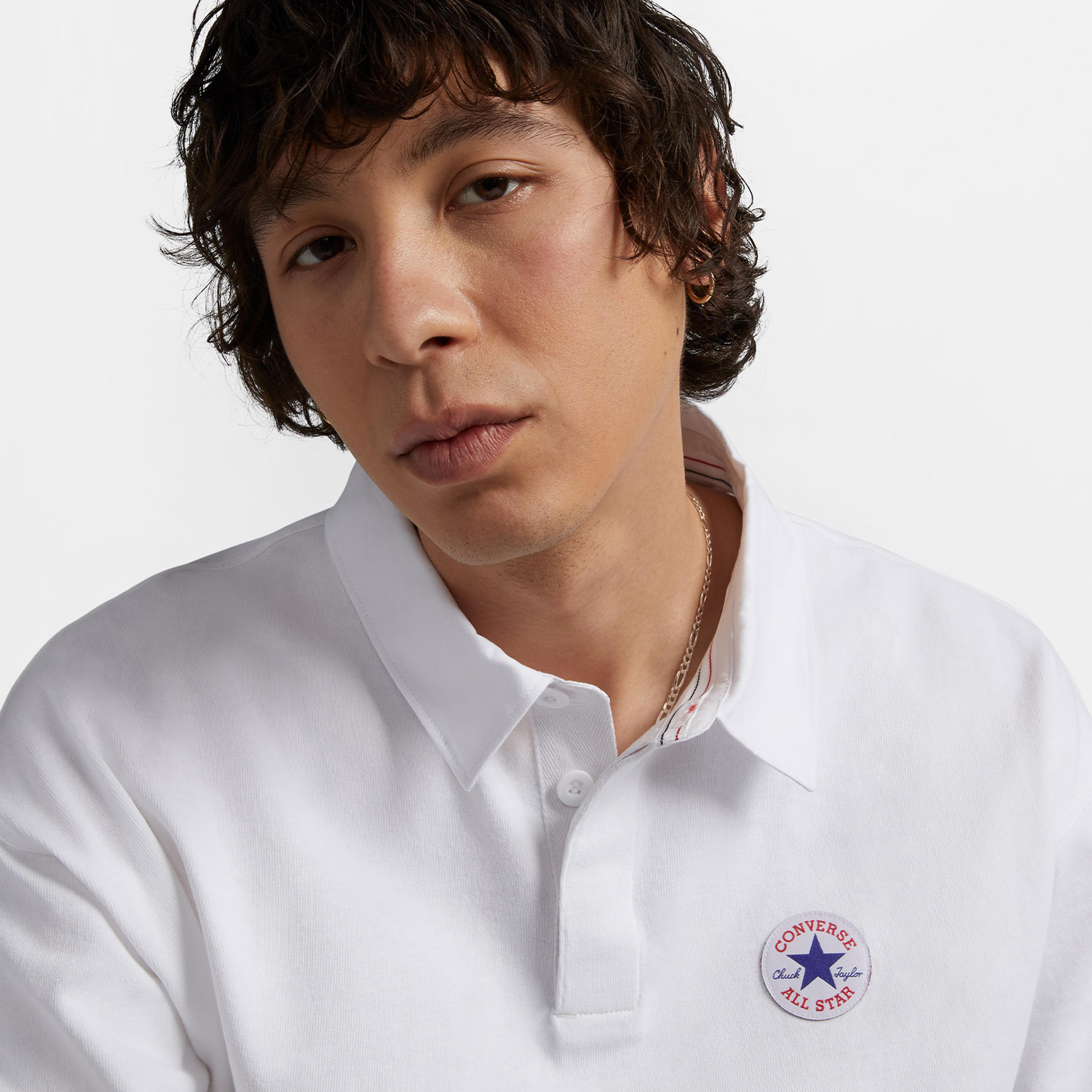 Converse All Star Erkek Beyaz T-Shirt