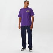 New Era Infill Team Logo Os Los Angeles Lakers Erkek Mor T-Shirt