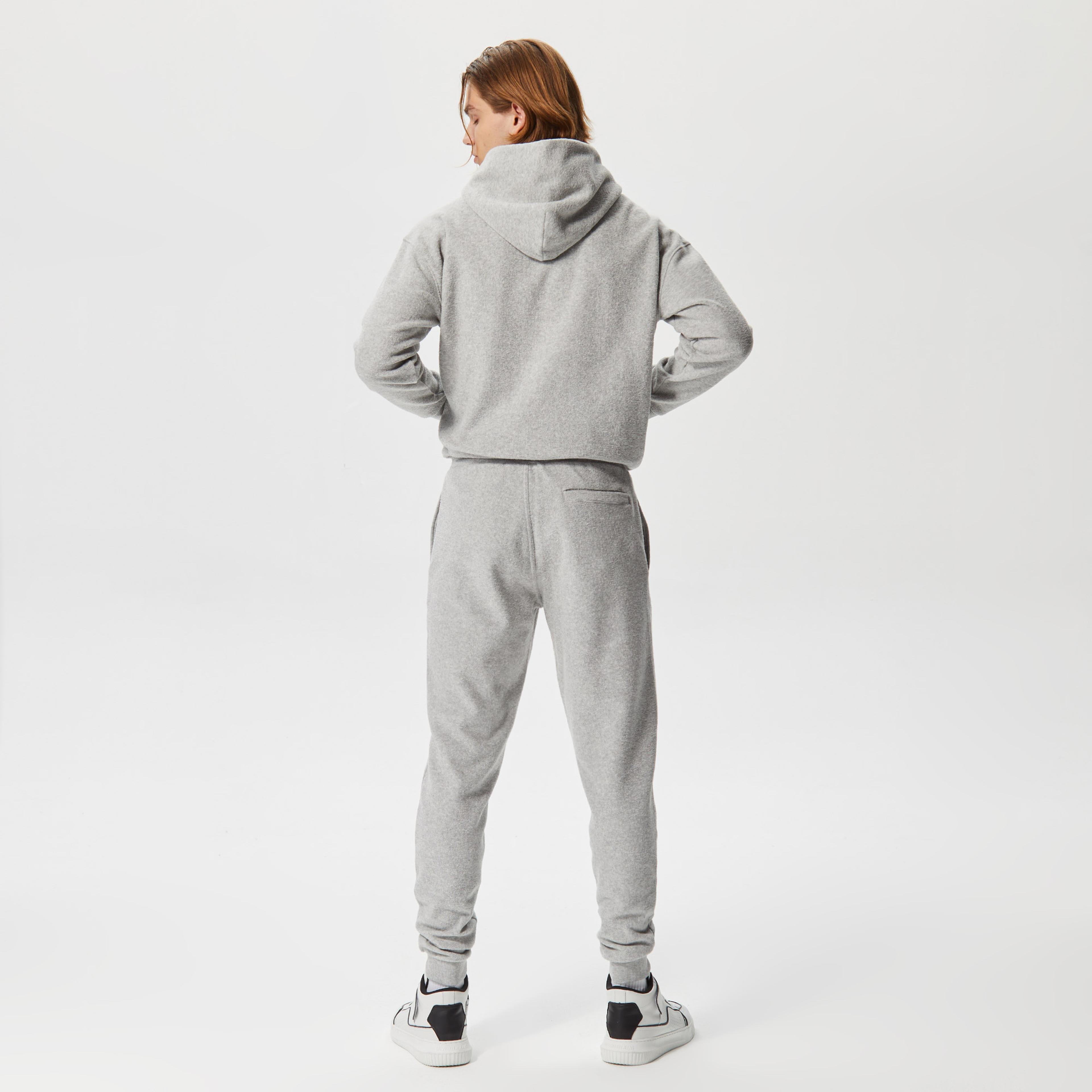 Calvin Klein Boucle Fleece Comfort Jogger Erkek Gri Esofman Altı