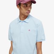 Scotch & Soda Classic Organic Pique Erkek Mavi Polo