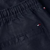 Tommy Hilfiger Harlem Solid Linen Po Utility Erkek Siyah Şort