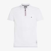 Tommy Hilfiger Zip Tip Slim Erkek Beyaz Polo