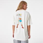 New Era Superhero Character Looney Tunes Mashups Unisex Beyaz T-Shirt