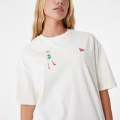 New Era Superhero Character Looney Tunes Mashups Unisex Beyaz T-Shirt