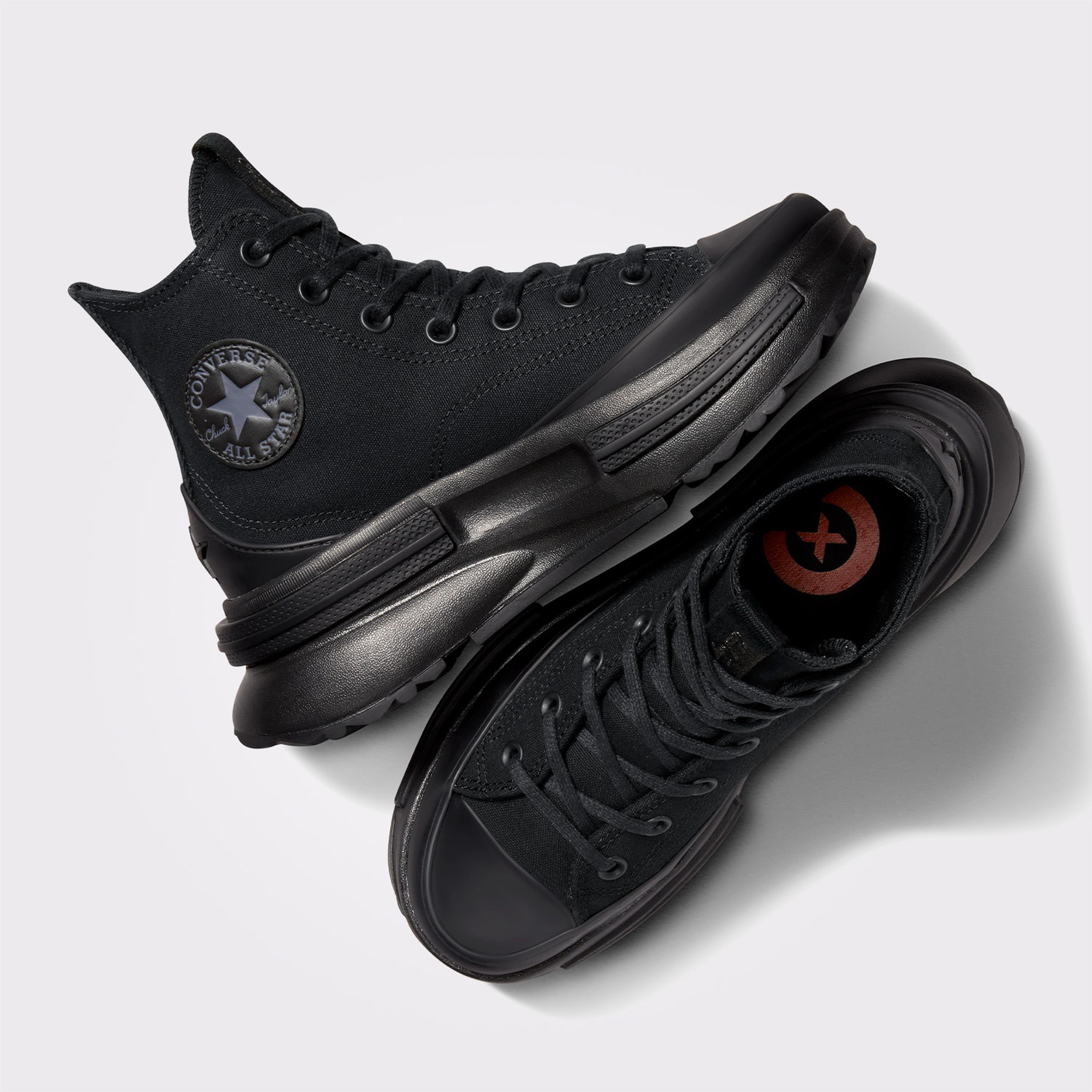 Converse Run Star Legacy Cx Platform Mono Black Unisex Siyah Sneaker
