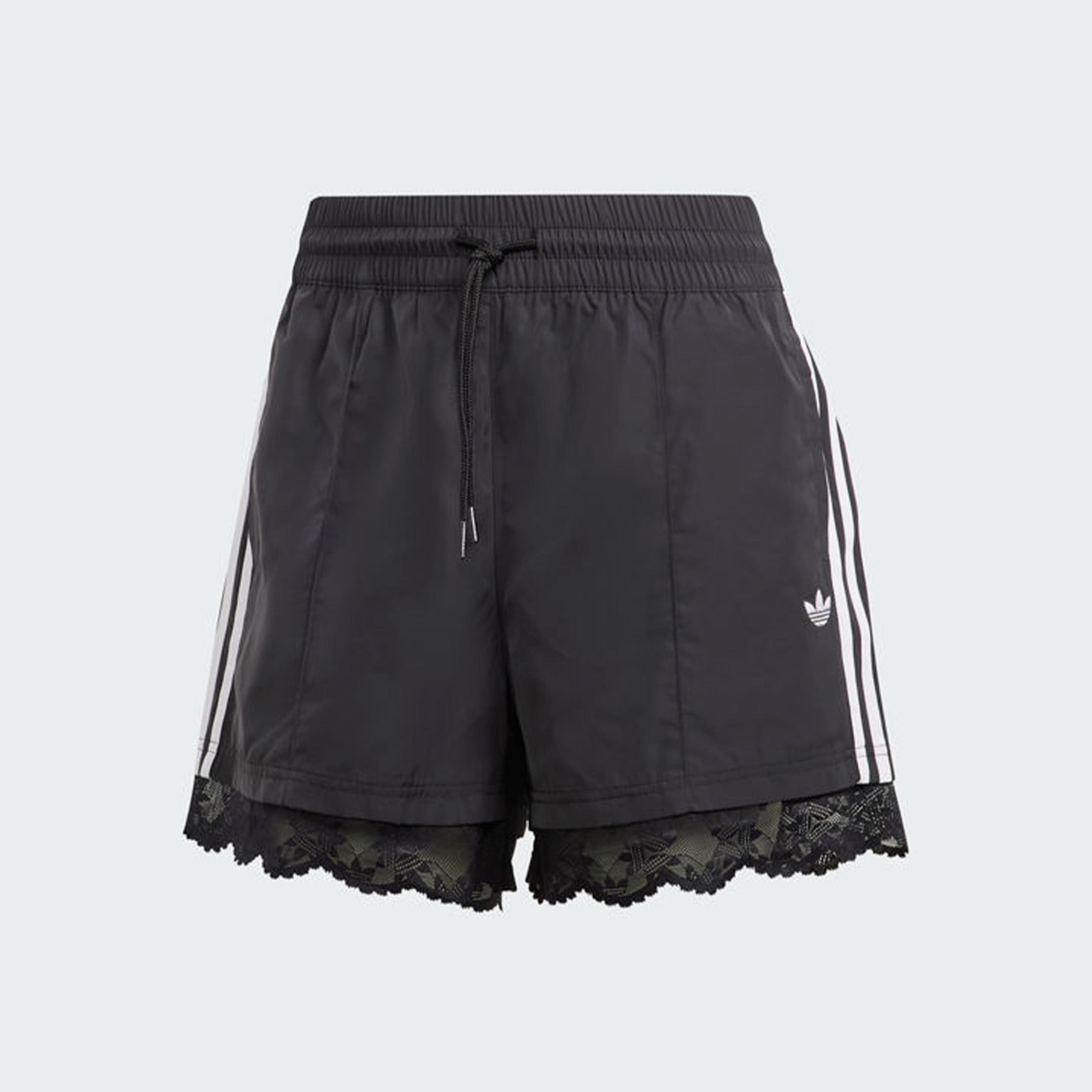 adidas 3 Stripe Kadın Siyah Şort