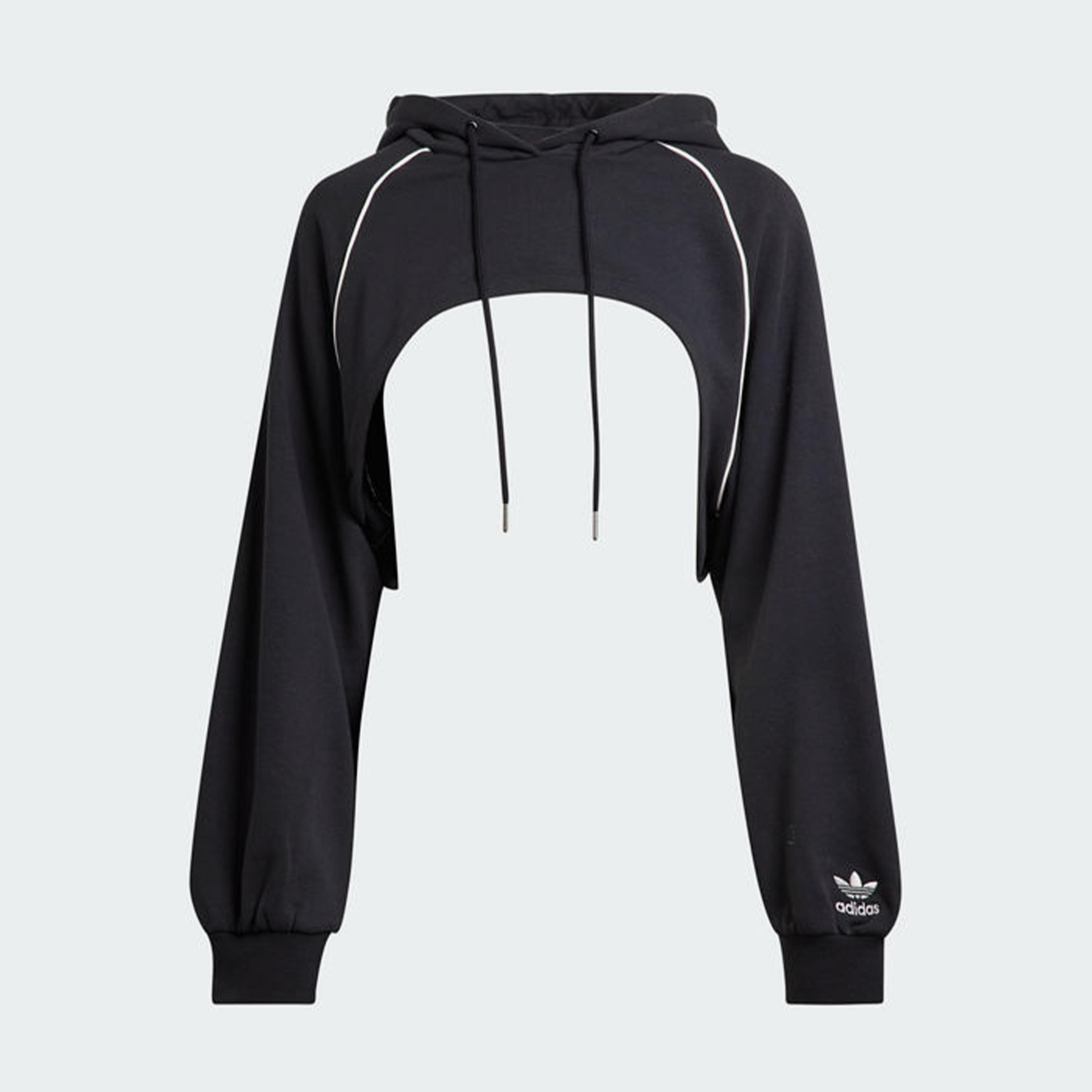 adidas Big Logo Hoodie Kadın Siyah Sweatshirt