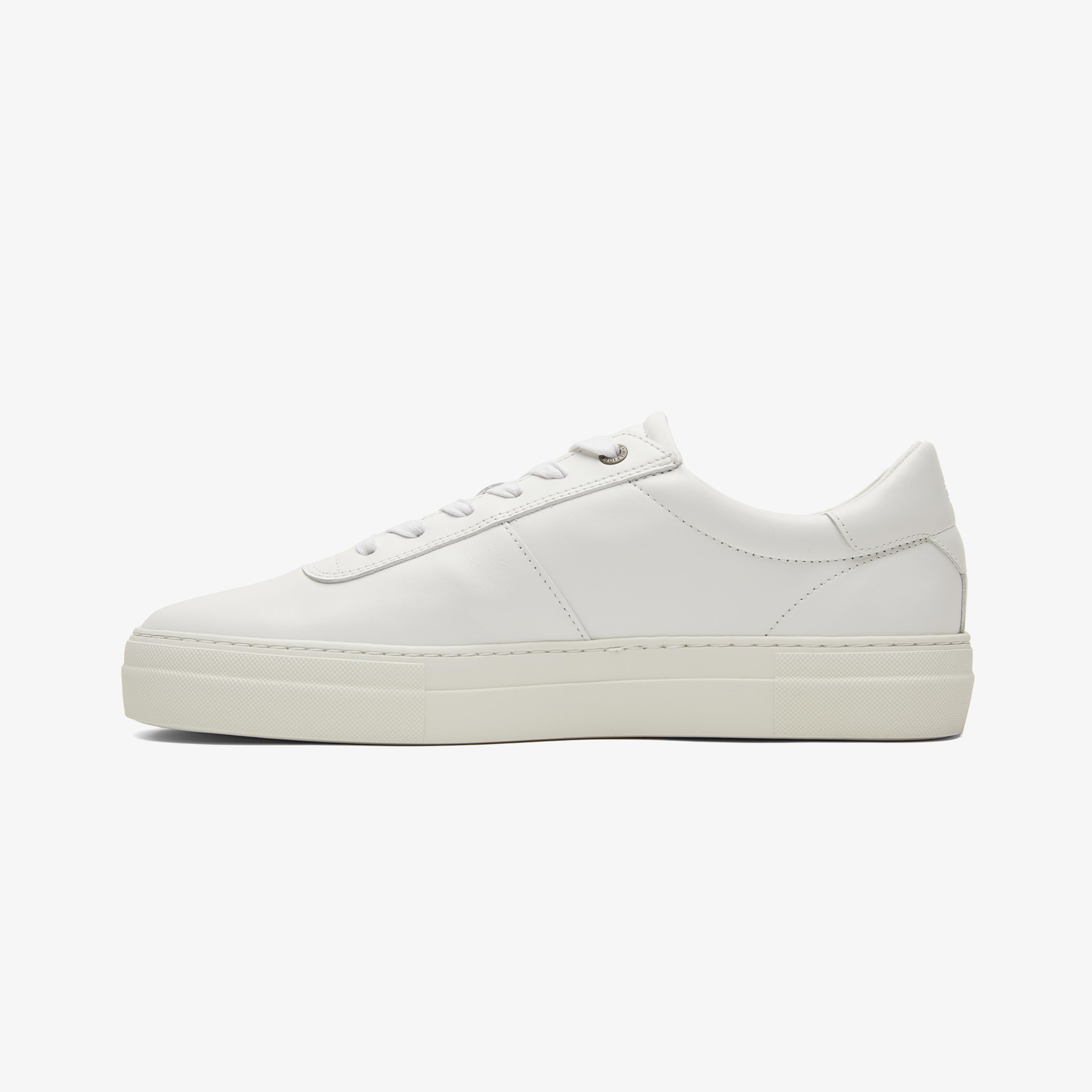 Tommy Hilfiger Modern Premium Leather Cupsole Erkek Beyaz Sneaker