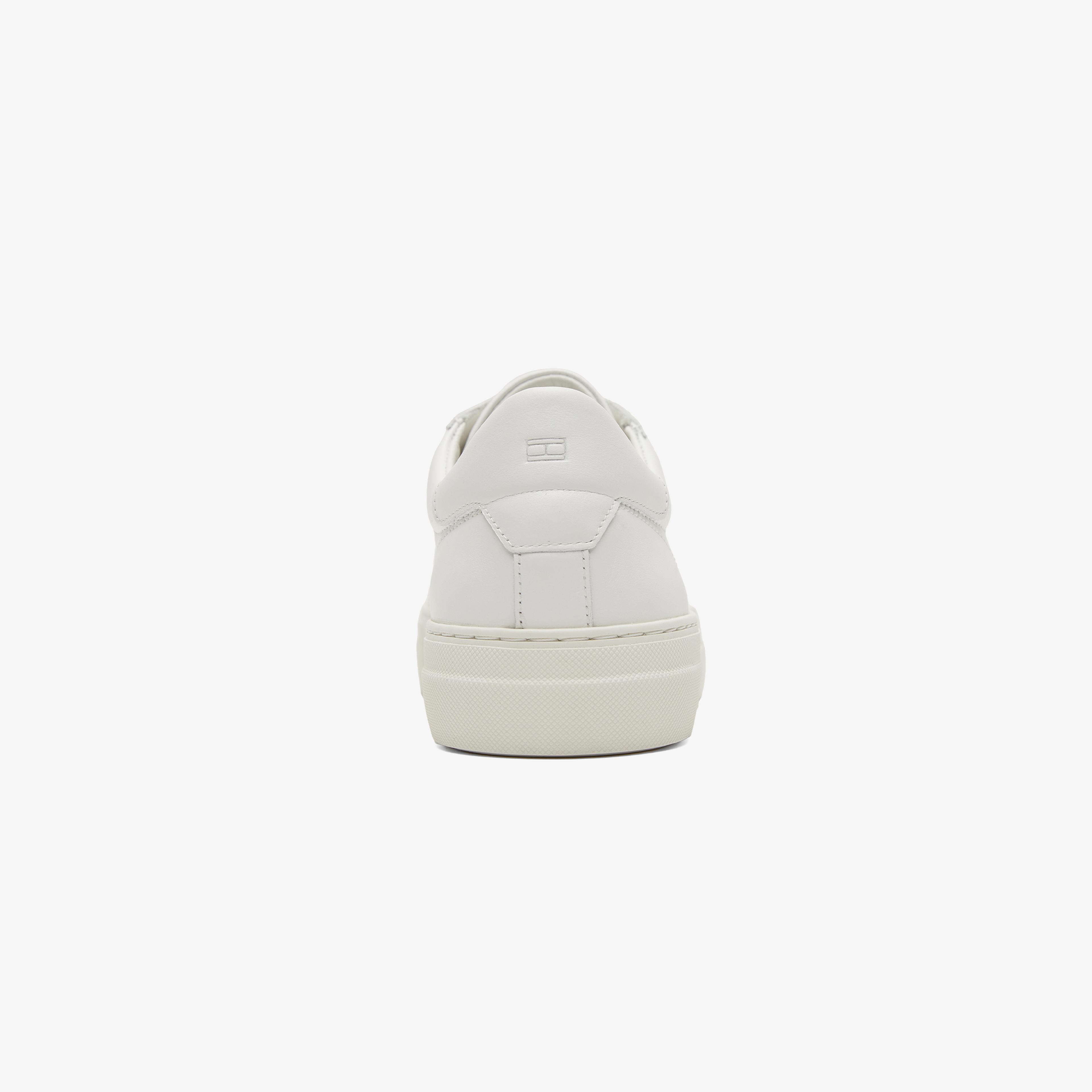 Tommy Hilfiger Modern Premium Leather Cupsole Erkek Beyaz Sneaker