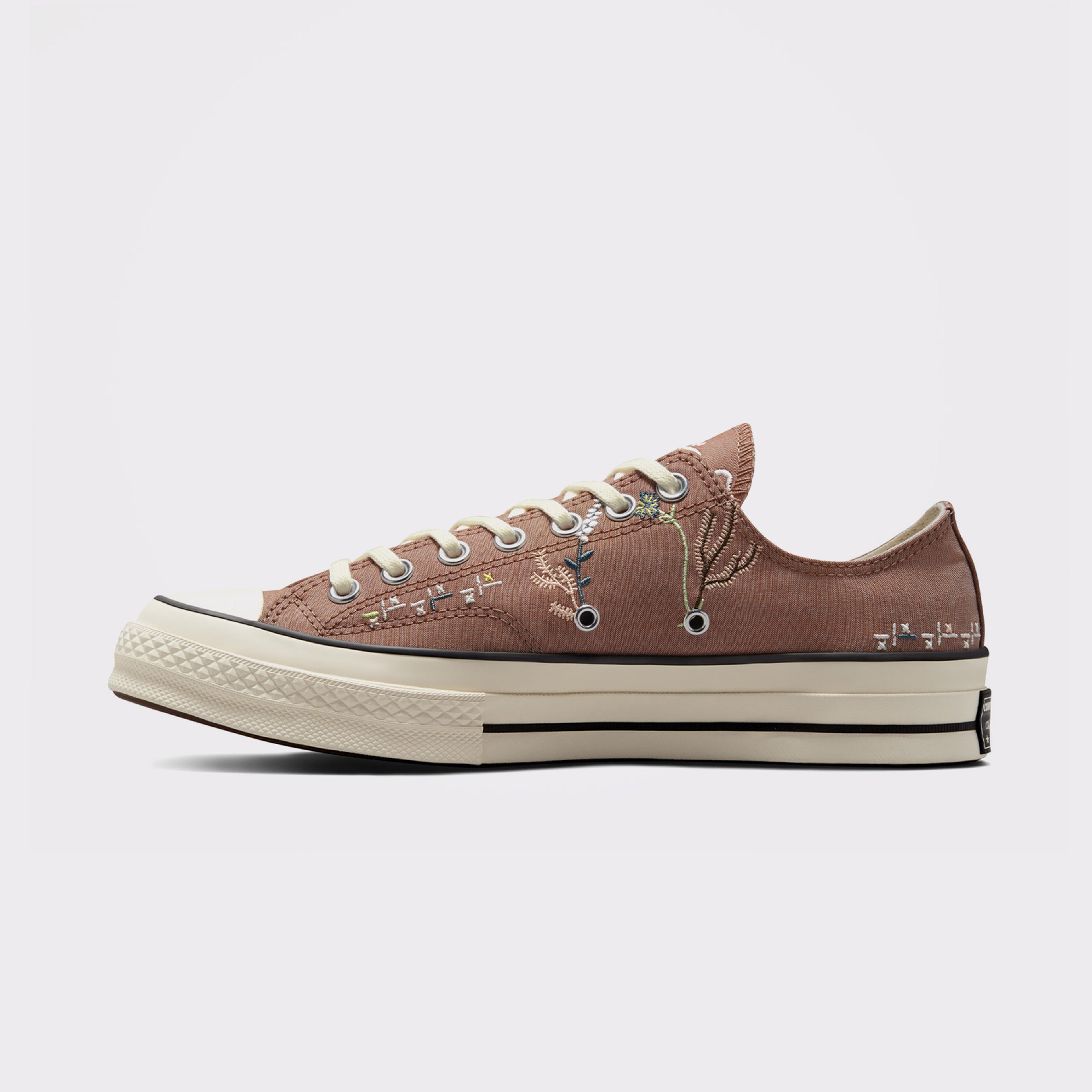 Converse Chuck 70 Embroidery Unisex Kahverengi Sneaker