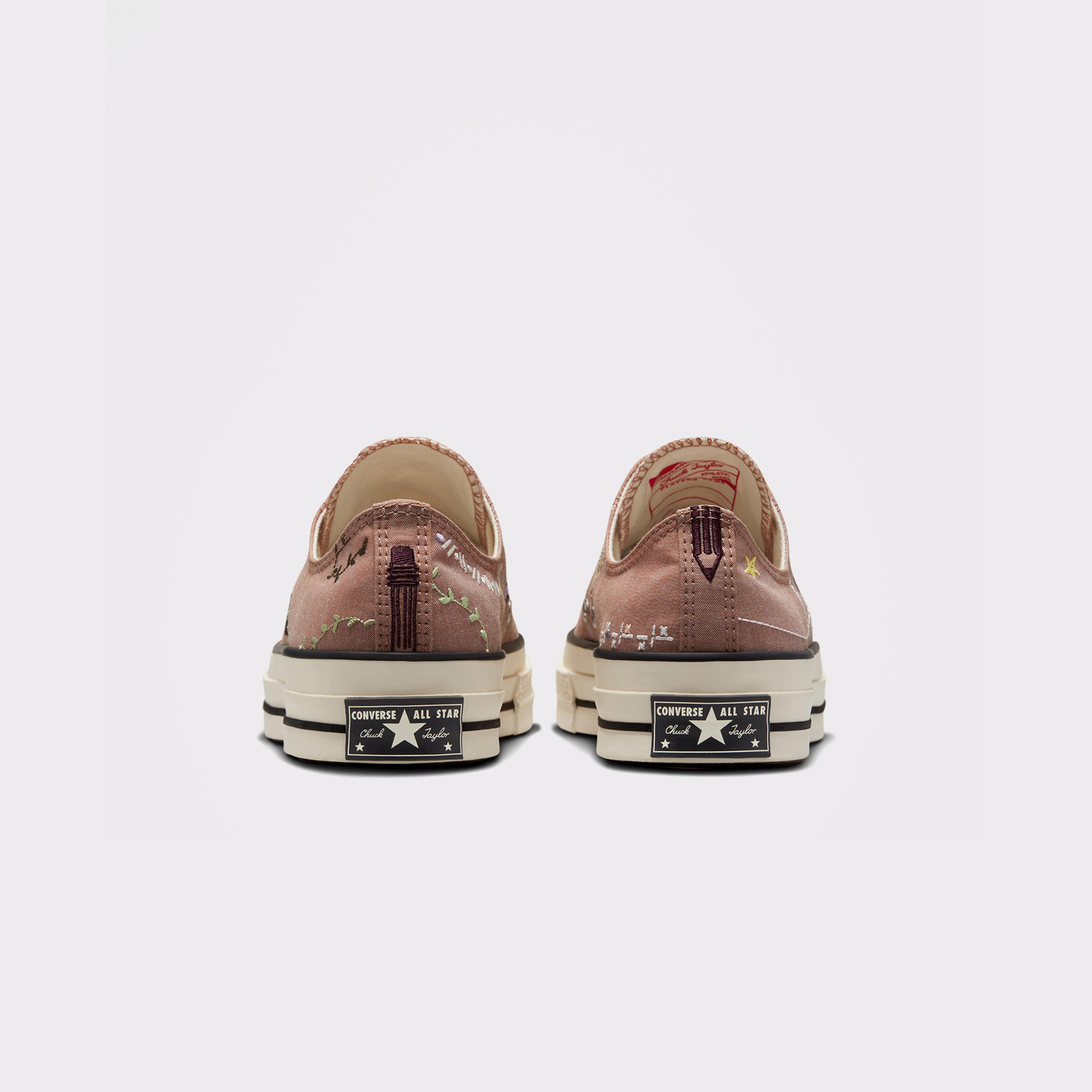 Converse Chuck 70 Embroidery Unisex Kahverengi Sneaker