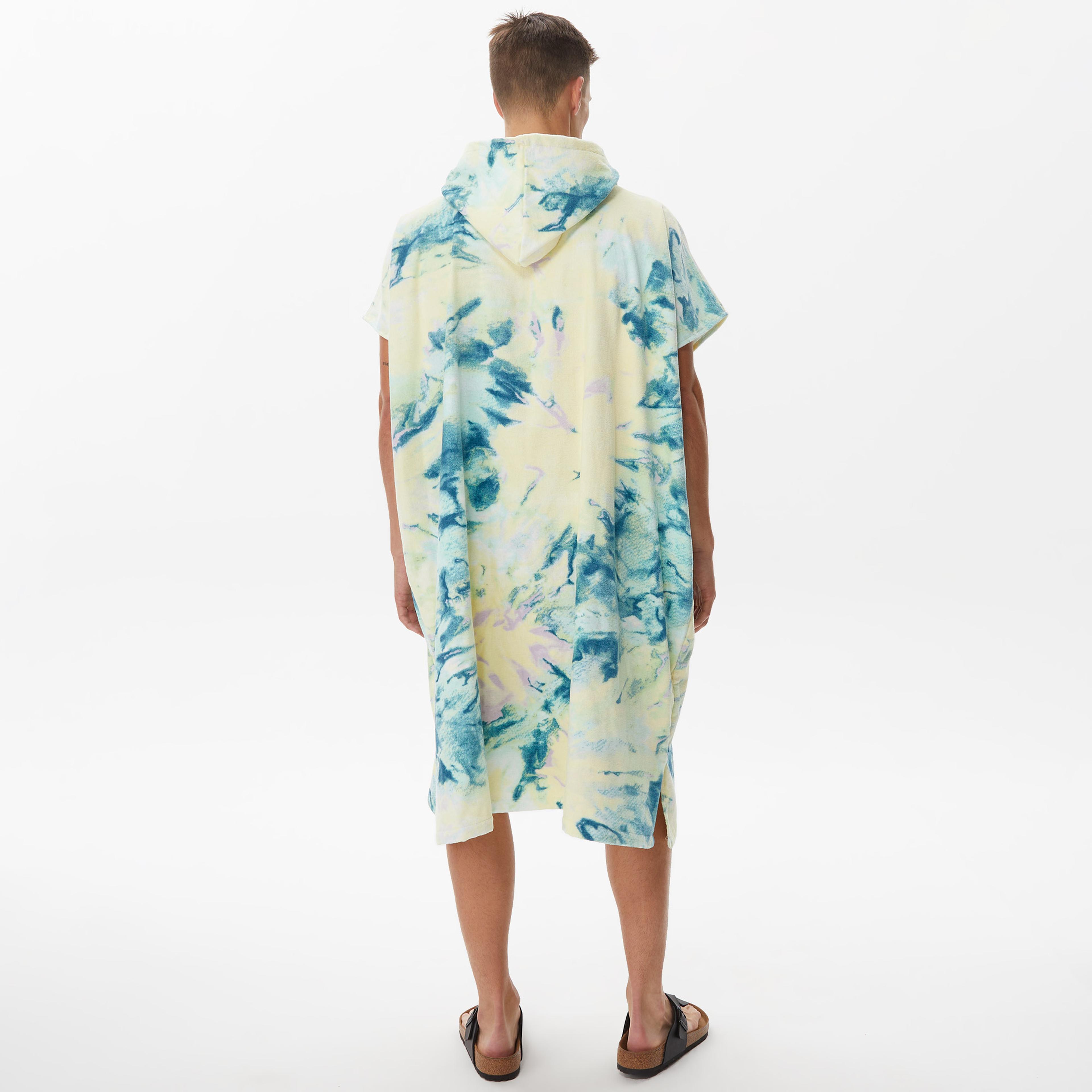 Quiksilver Hoody Towel Erkek Mavi Sarı Havlu