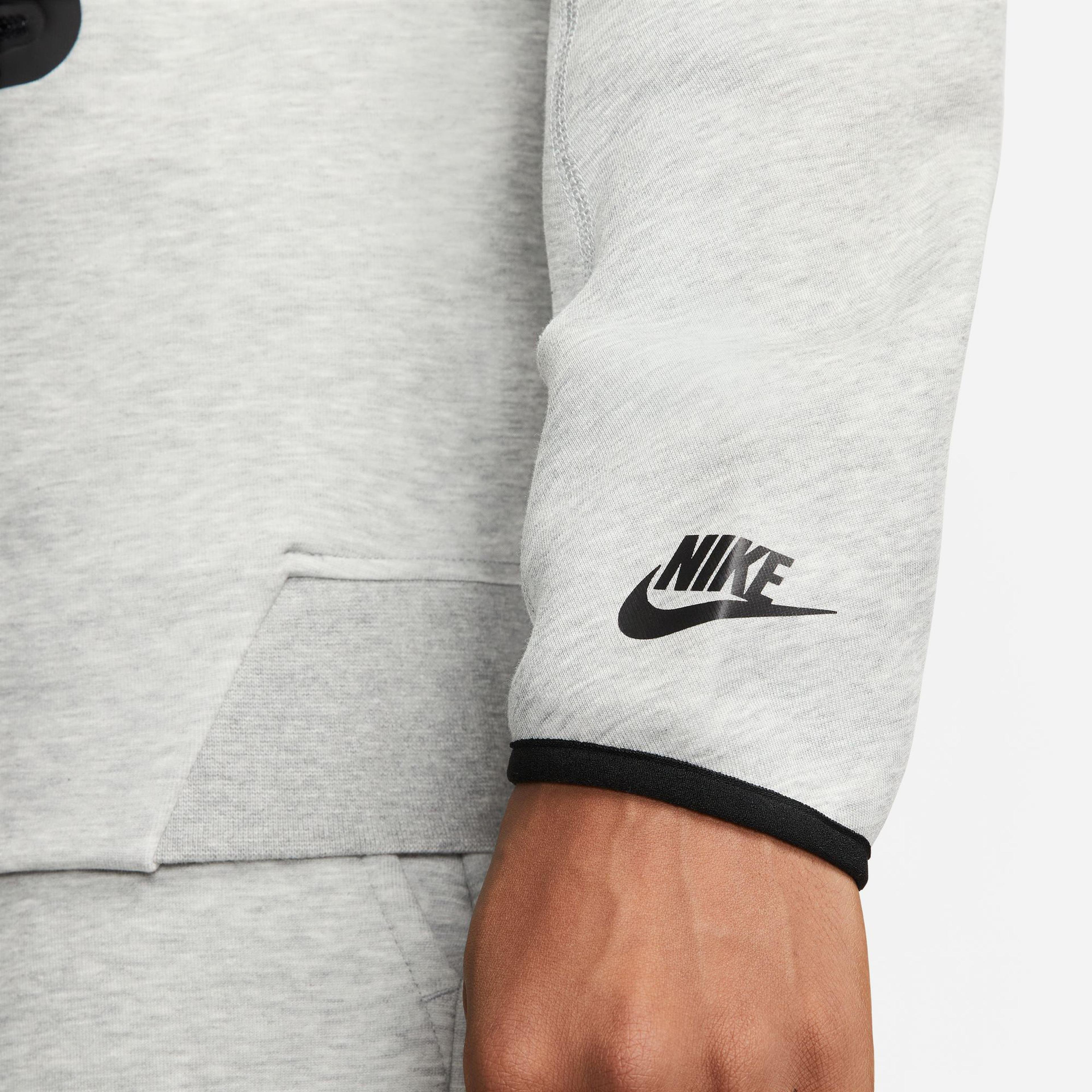 Nike Tech Fleece Top Erkek Gri Sweatshirt