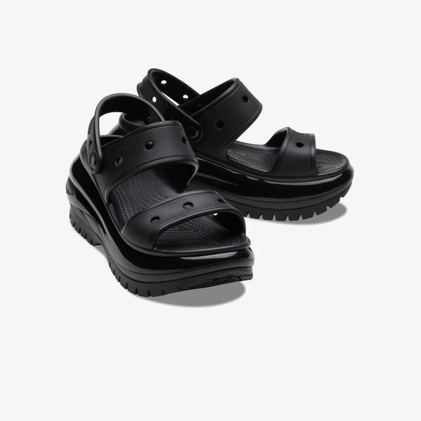 Crocs Classic Mega Crush Kadın Siyah Sandalet_3