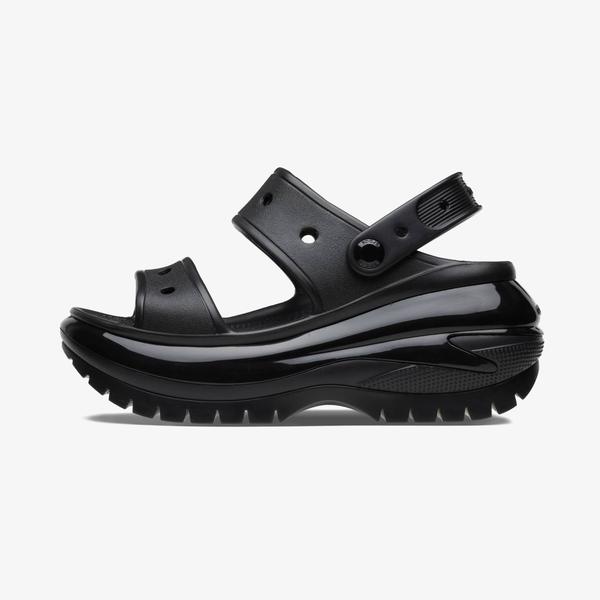 Crocs Classic Mega Crush Kadın Siyah Sandalet_4