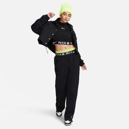 Nike Sportswear Air Woven Mod Crop Kadın Siyah Ceket