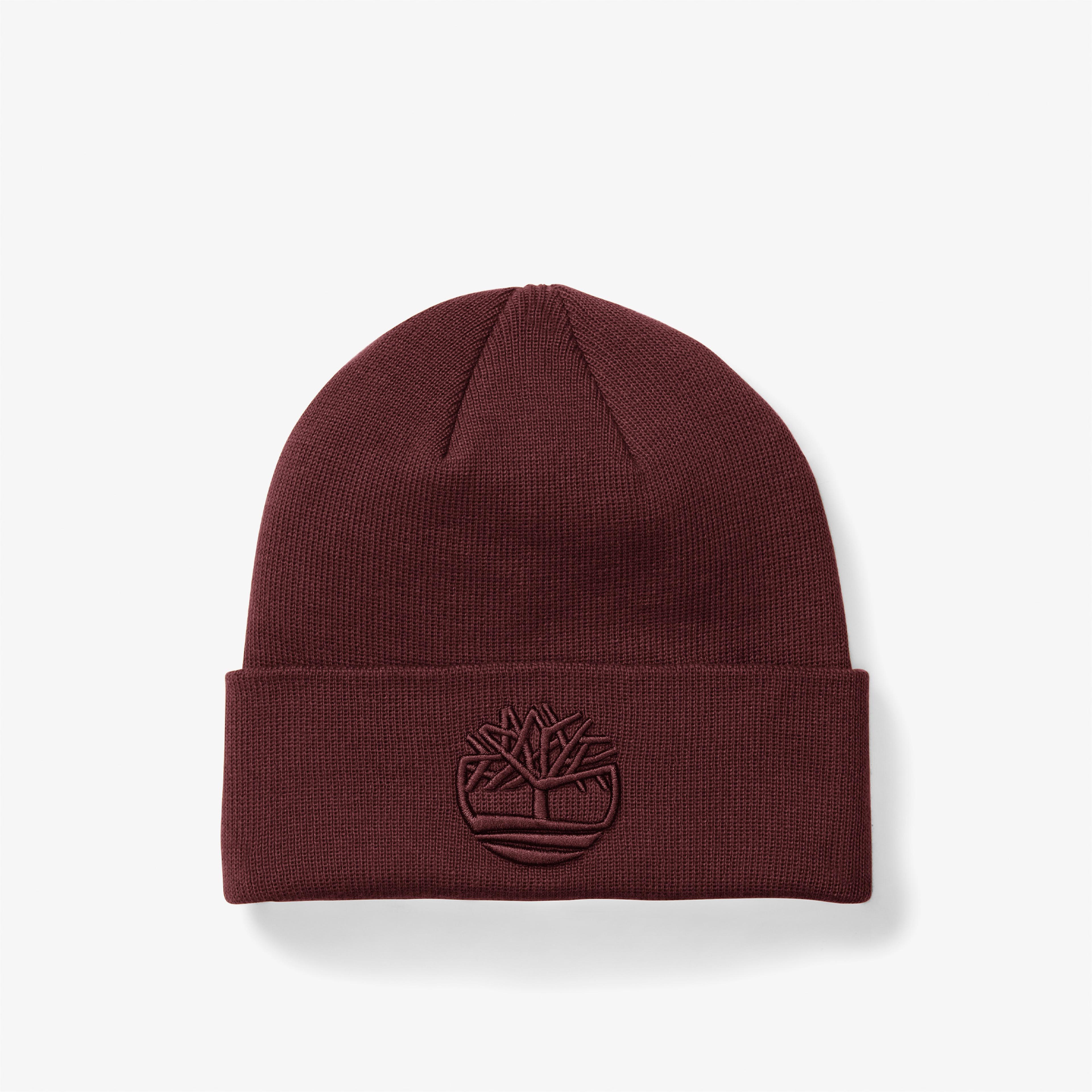 Timberland Tonal 3D Embroidery Erkek Bordo Bere