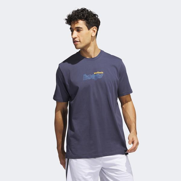 adidas Wwh Story Erkek Lacivert T-Shirt
