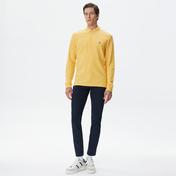 Nautica Erkek Sarı Classic Fit Uzun Kollu Polo