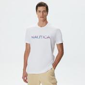 Nautica Erkek Beyaz Standart Fit T-Shirt