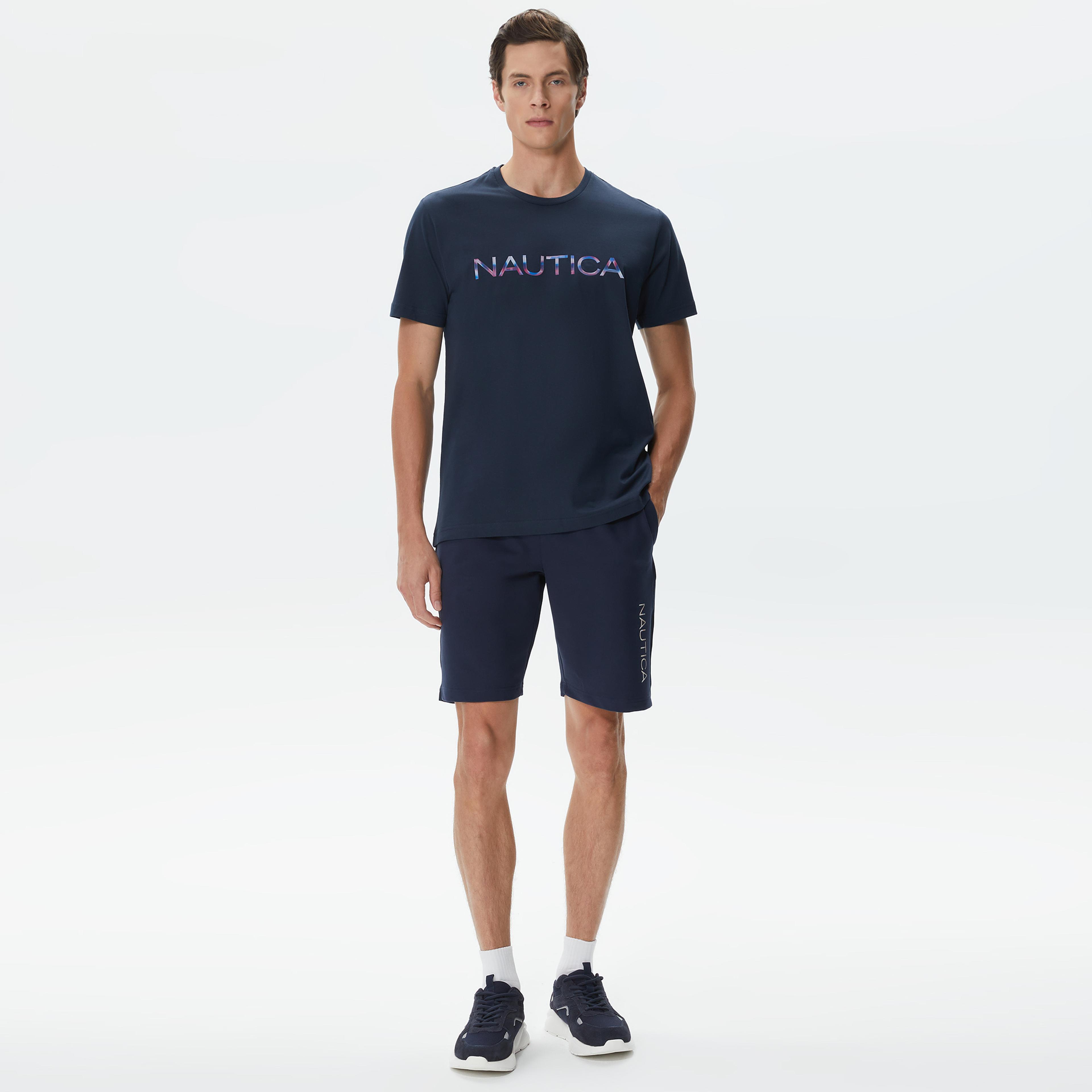 Nautica Erkek Lacivert Standart Fit Şort