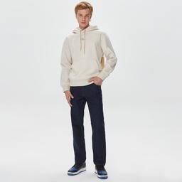 Calvin Klein Blocking Bej Erkek Sweatshirt