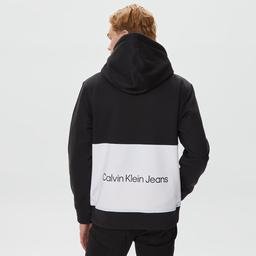 Calvin Klein Blocking Siyah Erkek Sweatshirt