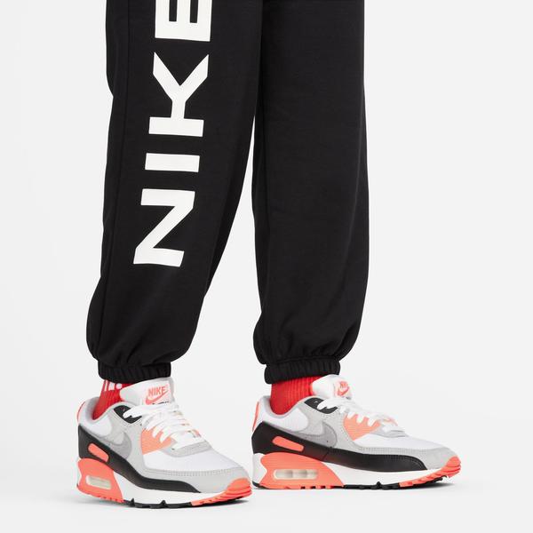 Nike Sportswear Air Fleece Oversize High Rise Kadın Siyah Eşofman Altı_4