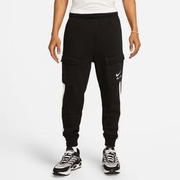 Nike Sportswear Swoosh Air Cargo Fleece Erkek Siyah Eşofman Altı