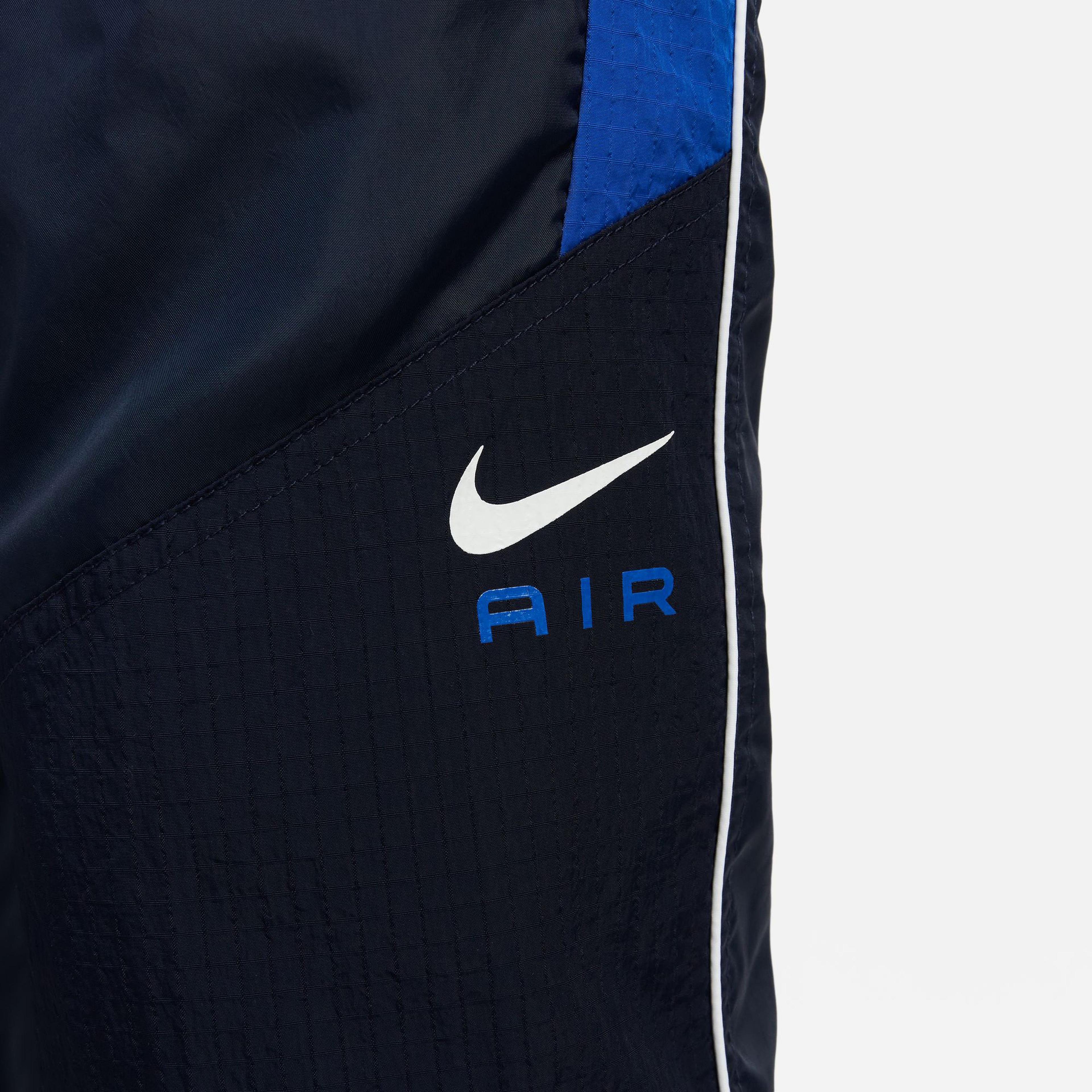 Nike Sportswear Swoosh Air Woven Erkek Mavi Eşofman Altı