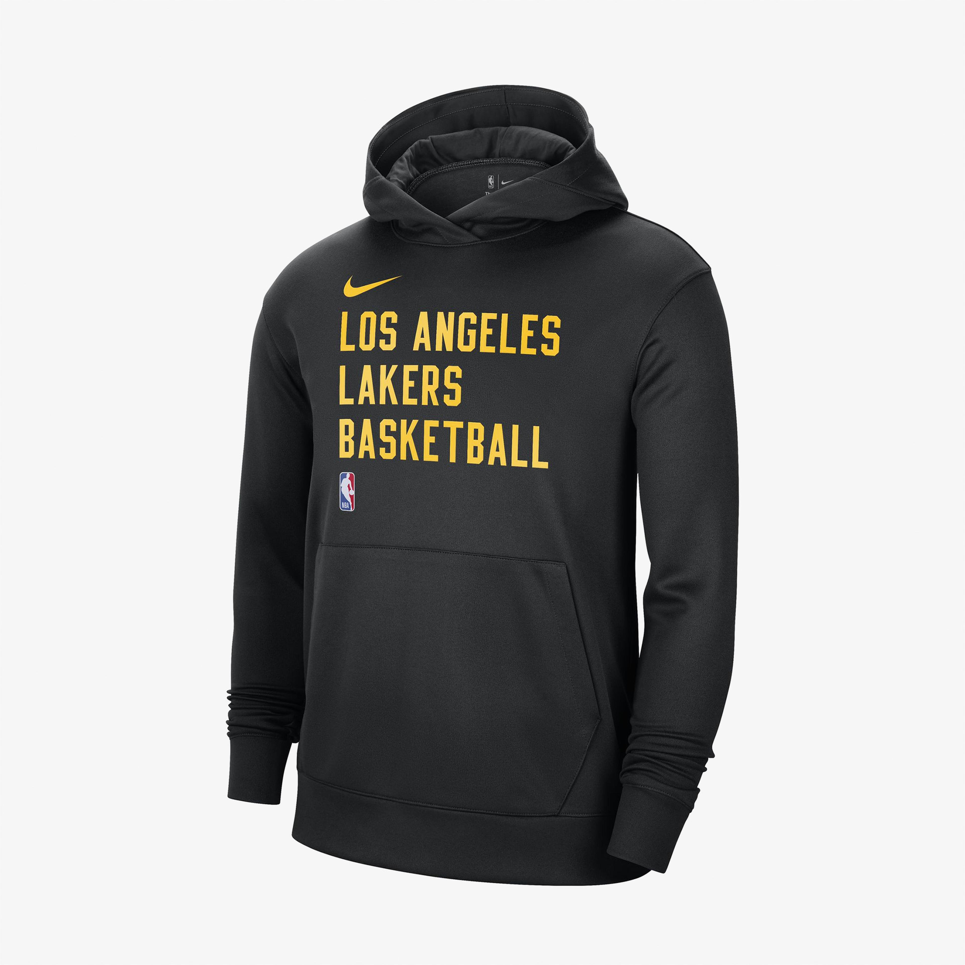 Nike NBA LA Lakers Sptlight Pullover Erkek Siyah Hoodie