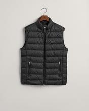 GANT Erkek Siyah Regular Fit Fermuarlı Yelek