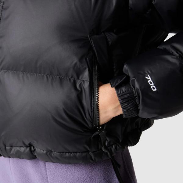 The North Face Nuptse Short Kadın Siyah Mont_8