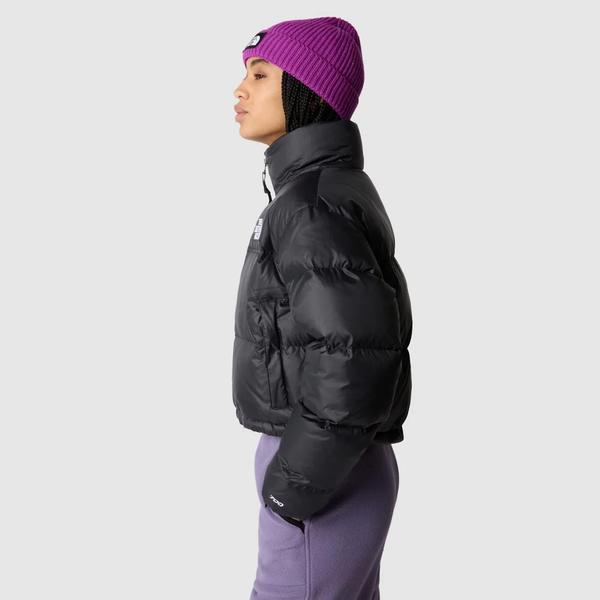 The North Face Nuptse Short Kadın Siyah Mont_3