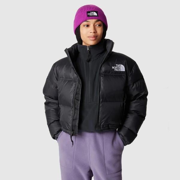 The North Face Nuptse Short Kadın Siyah Mont_4