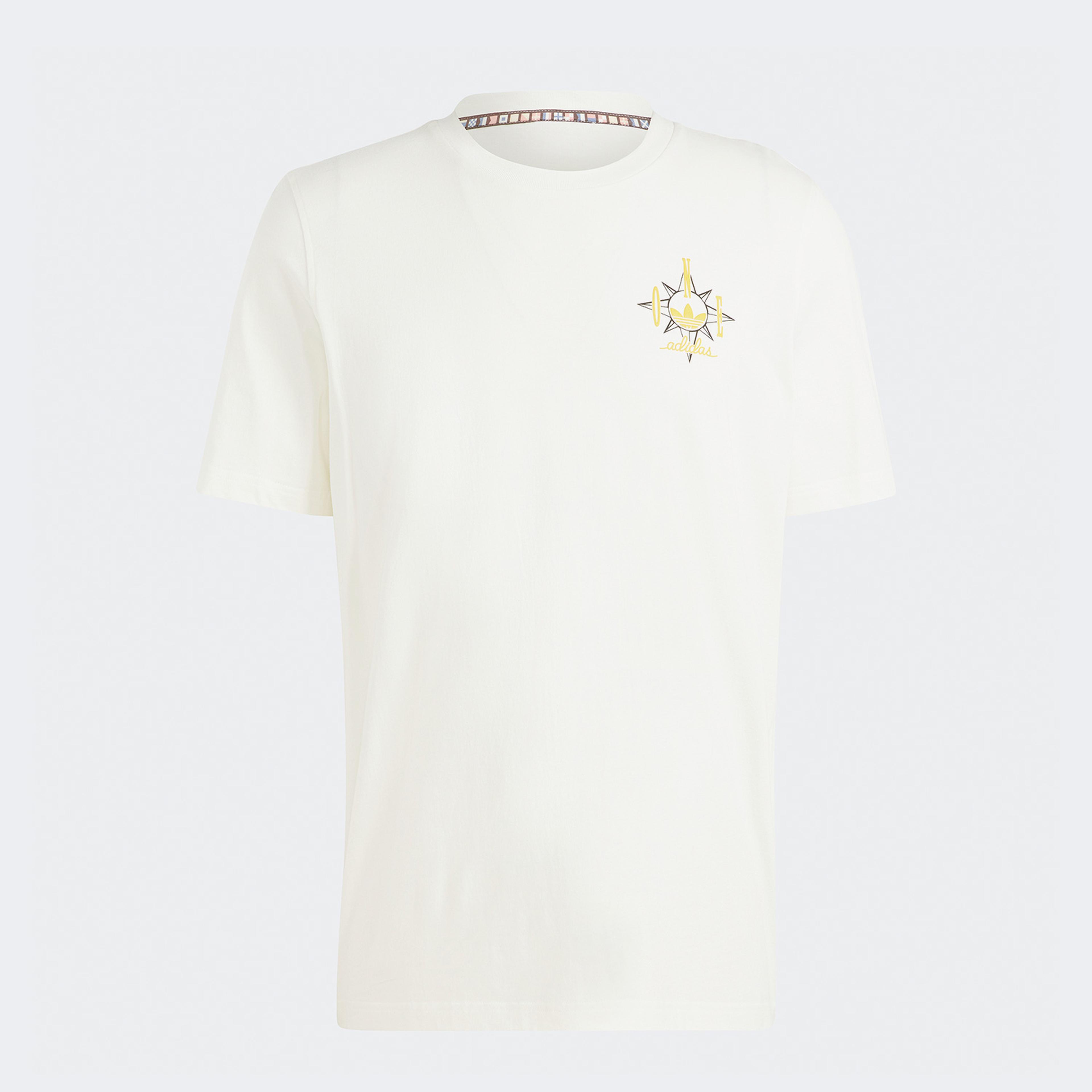 adidas Graphic Originals Erkek Krem T-Shirt